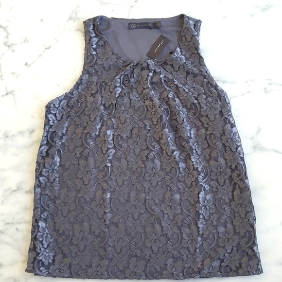 NWT. The Limited 100% Nylon All Lace Sleeveless Blouse with Full Lining. - Picture 2 of 6